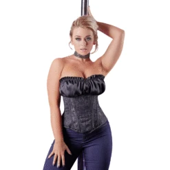 Zwarte Corsage Top Van Cottelli Collection