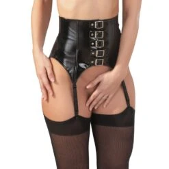 Lak Gordel Van Black Level -Rimba Winkel or 2870142 vinyl suspender belt 28503