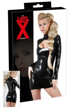 Latex Mini Jurk Van LATE-X -Rimba Winkel or 2900386 latex dress peephole sizes s xl 24848