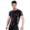 Unisex Zwart Latex Shirt Van LATE-X -Rimba Winkel or 2910020 latex shirt sizes s xxl 28529