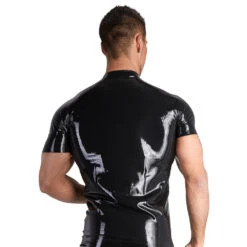 Latex Shirt Met Rits Van Late-X -Rimba Winkel or 2910349 02