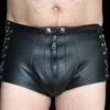 Leder Heren Hotpants Van Saxos