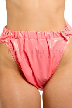 PVC High Leg Popper Pants Van PVC-U-LIKE
