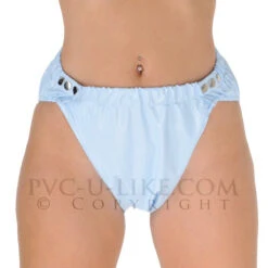 PVC High Leg Popper Pants Van PVC-U-LIKE -Rimba Winkel pul pa29 02