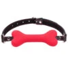 MAE-Toys Silicone Bone Gag Rood -Rimba Winkel red bitgag