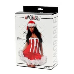 Kerst Jurk Incl. Kertstmuts Van Rimba - 1814 -Rimba Winkel ri 1814 rimba christmas dress hat 25135