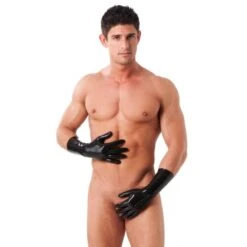 Korte Latex Handschoenen Van Rimba 9055