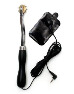 Rimba Electric Wartenberg Wheel Estim Kit 12 Rimba Electric Wartenberg Wheel Estim Kit -Rimba Winkel rimba electro sex pinwheel and adhesive pad