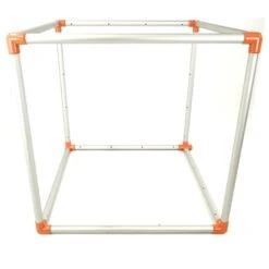 Latex Vacuum Kubus Van Rubber Shock -Rimba Winkel rubber shock latex vakuum cube vakuum zelt mit aluminium rohren 100 cm x 100 cm x 100 cm bondage bdsm sm rollenspiele lack leder latex rot 3