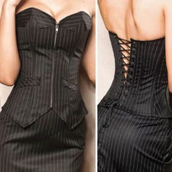 3 Delig Sexy Secretaresse Korset Mantelpakje By MAE-Wear -Rimba Winkel sexy secretaresse pakje