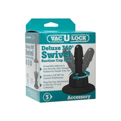 Deluxe 360 Swivel - Vac-u-lock Butt Plug Met Zuignap -Rimba Winkel showpicture 1 1 5