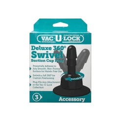 Deluxe 360 Swivel - Vac-u-lock Butt Plug Met Zuignap -Rimba Winkel showpicture 7 1 2