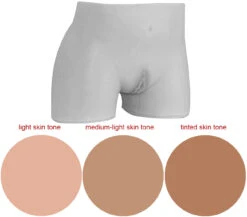 Transseksuele Volledige Siliconen Vagina Broek Met Vagina Katheter Sleeve -Rimba Winkel silicon vagina briefs colors 1
