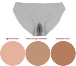 Crossdresser Panty Silicone Fake Vagina Briefs -Rimba Winkel silicon vagina slip colors