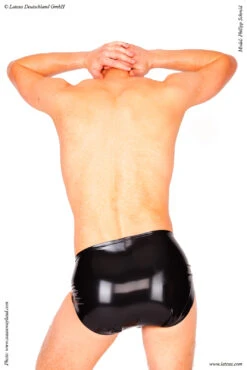 Klassieke Herenslip Van Latexa Van Hoogwaardig Rubber Van Latexa -Rimba Winkel slip 1104 back