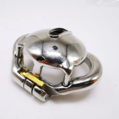 Stainless Steel Micro Chastity Device Cock Cage