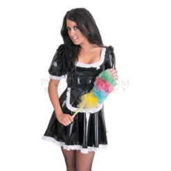 PVC Waitress Sissy Dress - Male Fit By PVC-U-Like