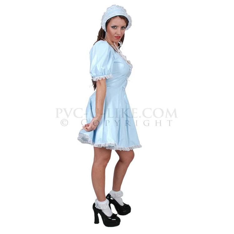 PVC Bo Peep Sissy Dress By PVC-U-Like 3 PVC Bo Peep Sissy Dress By PVC-U-Like