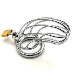 Master Series Stalen Variant Van De Curve Kuisheidskooi -Rimba Winkel xr ab292 ri 7991 the bird cage chastity device 4375